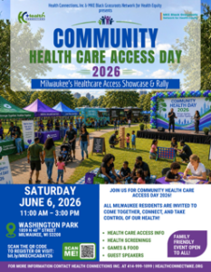 Community Health Care Access Day @ Washington Park
