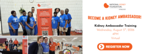 NKFW Kidney Ambassador Training
